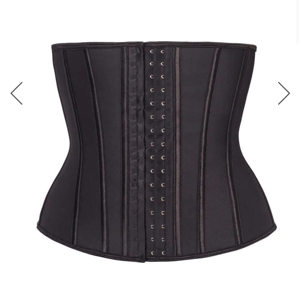 Corset-Story black Latex Corset